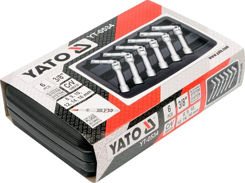 Набір ключів для свічок розжарювання YATO YT-0534 YT-0534 фото