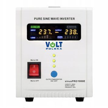 Джерело Безперебійного живлення ДБЖ Інвертор Volt Polska Sinus Pro 1000Е для котла, ПК 1000e фото