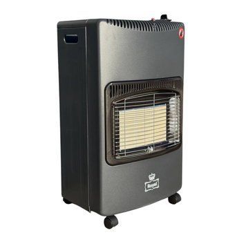 Портативный газовый обогреватель 4200 Вт Royal GH 500 + комплект для подключения (редуктор, шланг, прокладка, хомуты-зажимы) GH500 фото