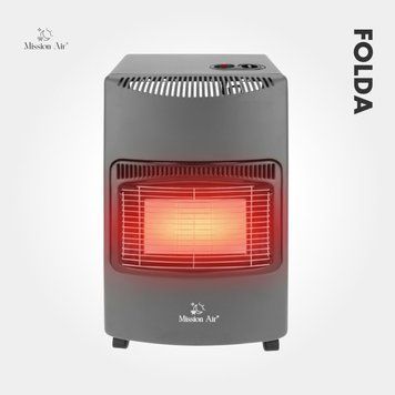 copy_Портативный газовый обогреватель Gas Heater 3 режима мощности (1500 Вт, 2800 Вт, 4200 Вт) с редуктором и шлангом (Польша) G1012 фото